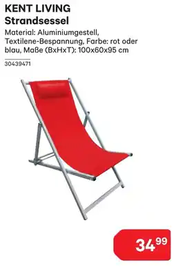 BayWa Kent living strandsessel Angebot