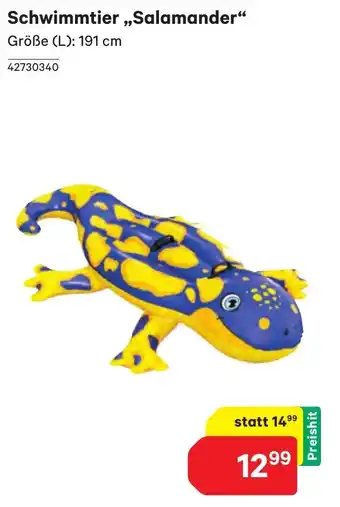 BayWa Schwimmtier Salamander Angebot