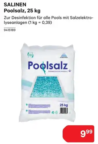 BayWa Poolsalz Angebot