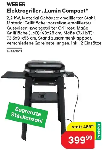 BayWa Elektrogriller Angebot
