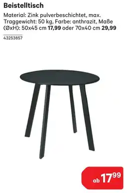 BayWa Beistelltisch Angebot