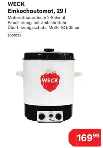 BayWa Einkochautomat Angebot
