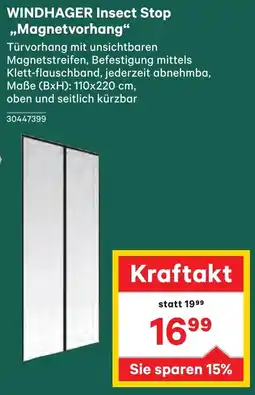 BayWa Insect Stop ,,Magnetvorhang Angebot