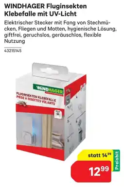 BayWa Fluginsekten Klebefalle mit UV-Licht Angebot