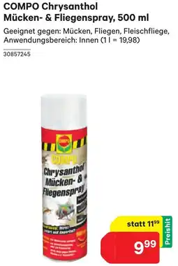 BayWa Chrysanthol Mücken- & Fliegenspray Angebot