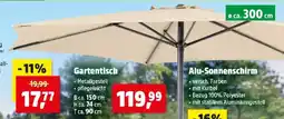Thomas Philipps Alu-Sonnenschirm Angebot