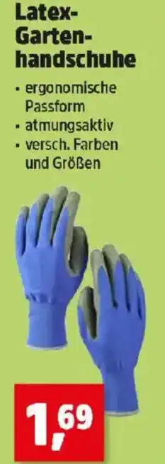 Thomas Philipps Latex- Garten- handschuhe Angebot