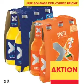 MPreis X2 Ice Boost Energy oder Spritz Bitterorange MPREIS Angebot