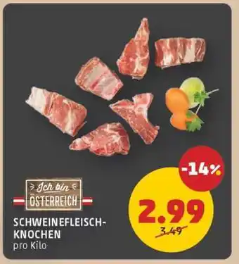PENNY SCHWEINEFLEISCHKNOCHEN Angebot