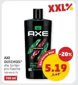 PENNY Axe Duschgel Angebot