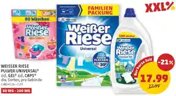 PENNY Weisser riese pulver universal Angebot