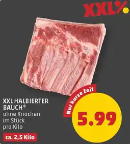 PENNY Xxl halbierter bauch Angebot