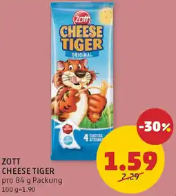 PENNY Zott cheese tiger Angebot