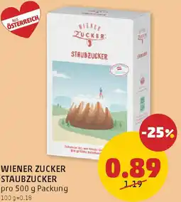 PENNY Wiener zucker staubzucker Angebot