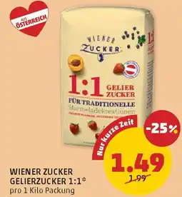PENNY Wiener zucker gelierzucker 1:1 Angebot