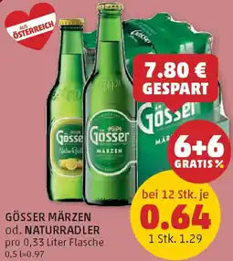PENNY Gösser Märzen od. Naturradler Angebot