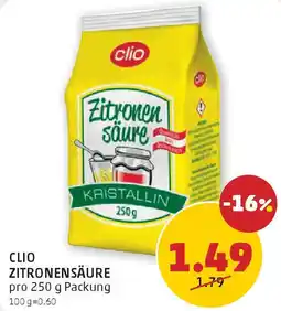 PENNY Clio zitronensäure Angebot