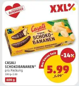 PENNY Casali Schokobananen Angebot