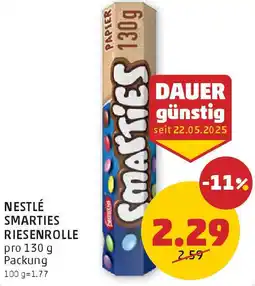 PENNY NESTLÉ SMARTIES RIESENROLLE Angebot