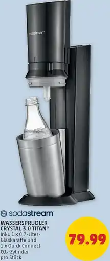 PENNY Sodastream wassersprudler crystal 3.0 titan Angebot