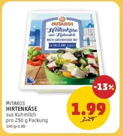 PENNY MITAKOS HIRTENKÄSE Angebot
