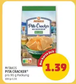 PENNY MITAKOS PITA CRACKER Angebot