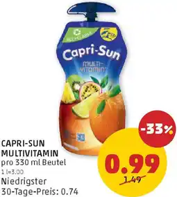 PENNY Capri sun multivitamin Angebot