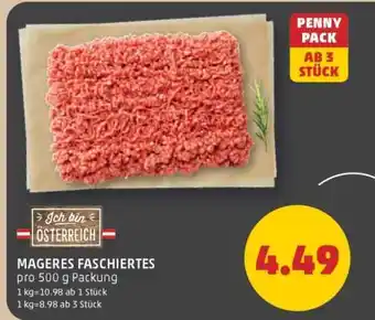 PENNY MAGERES FASCHIERTES Angebot