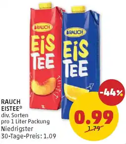 PENNY Rauch Eistee Angebot