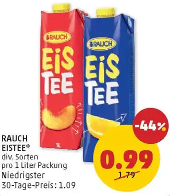 PENNY Rauch Eistee Angebot
