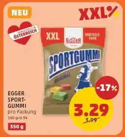 PENNY EGGER SPORT-GUMMI Angebot