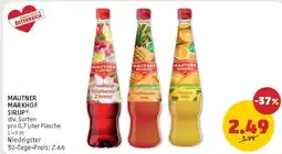 PENNY Mautner Markhof Sirup Angebot