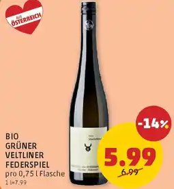 PENNY Bio grüner veltliner federspiel Angebot