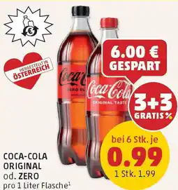 PENNY Coca-Cola Original od. Zero Angebot