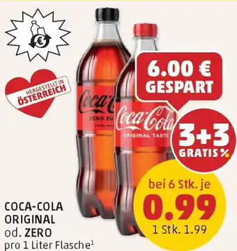 PENNY Coca-Cola Original od. Zero Angebot