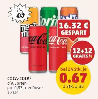 PENNY Coca-Cola Angebot