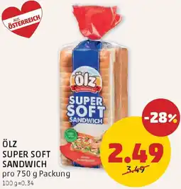 PENNY Ölz Super Soft Sandwich Angebot