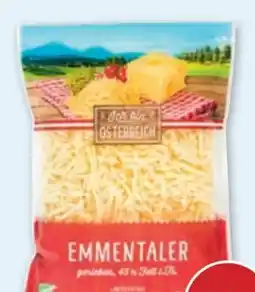 PENNY Ich bin Österreich Emmentaler Gerieben Angebot