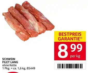 Transgourmet Schwein Filet Lang Angebot