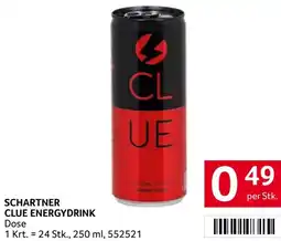 Transgourmet Schartner Bombe Clue Energy Drink Angebot