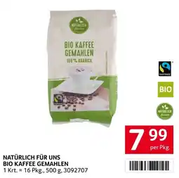 Transgourmet Natürlich für uns Bio Kaffee Angebot