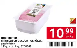Transgourmet Hochreiter rindfleisch gekocht gepökelt Angebot