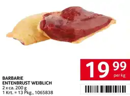 Transgourmet Barbarie Entenbrust Weiblich Angebot