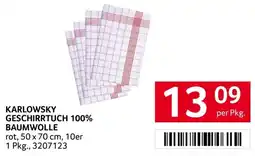 Transgourmet Karlowsky Geschirrtuch Angebot
