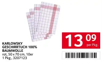Transgourmet Karlowsky Geschirrtuch Angebot