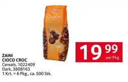 Transgourmet Zaini Kaffeebeigabe Cioco Croc Angebot