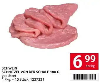 Transgourmet Schwein Schnitzel Angebot