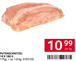 Transgourmet Putenschnitzel Angebot