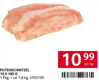 Transgourmet Putenschnitzel Angebot