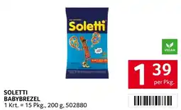 Transgourmet Soletti Babybrezel Angebot